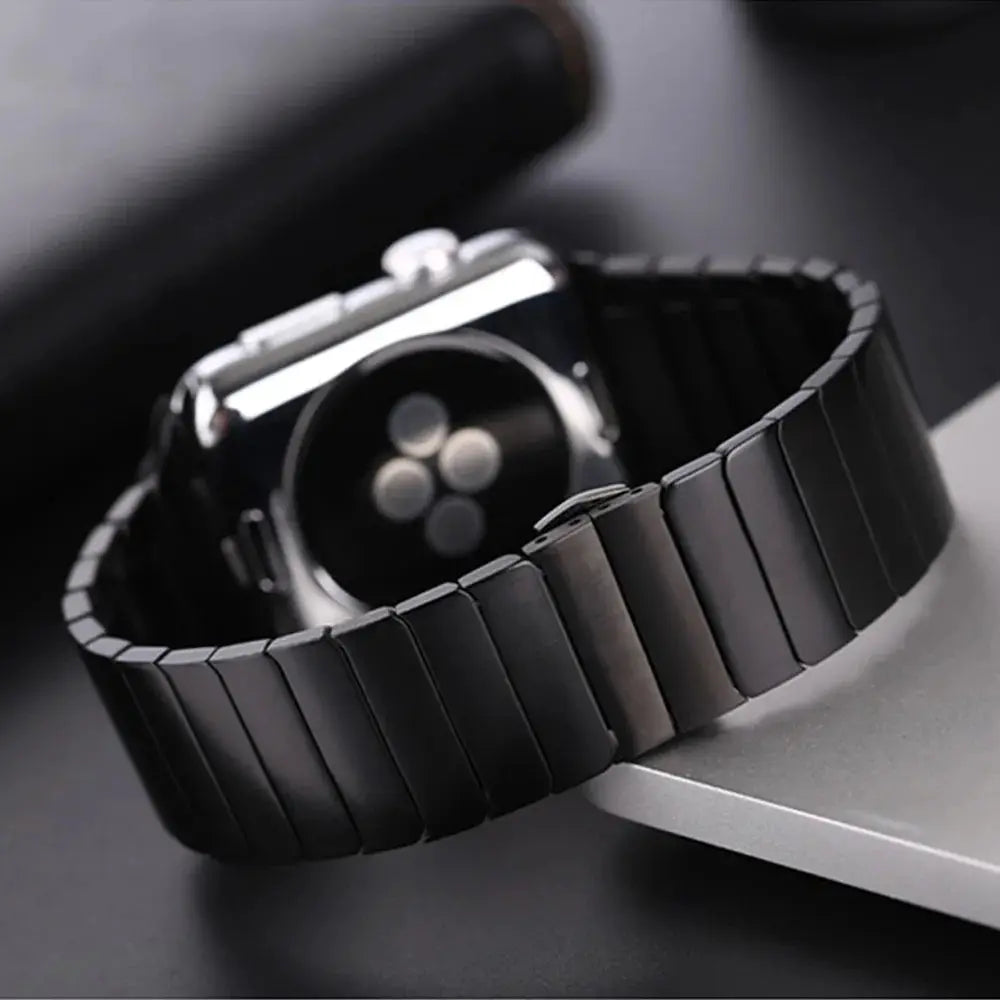Luxury Stainless Steel Strap For Apple Watch Series 10 9 8 7 46mm 45mm 41mm  Link Bracelet Iwatch Ultra 2 49mm IWatch Metal Band