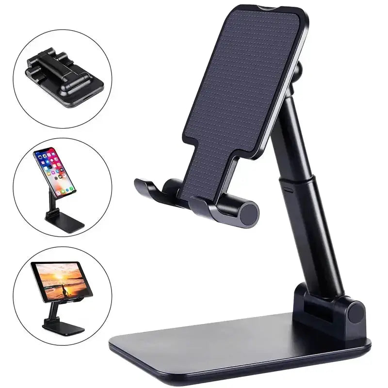 Universal Desktop Phone And Tablet Holder Stand Adjustable For iPhone iPad Xiaomi And More