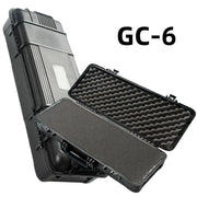 Hard tool case GC-6 by Simples Market, waterproof black case with foam-padded interior