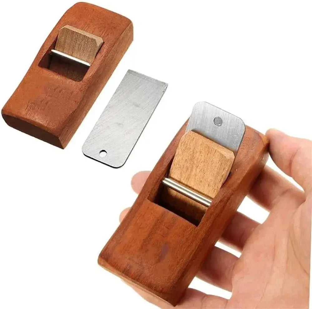 DIY Woodworking Manual Planer Block Plane Mini Hand Tool For Smoothing Wood Surfaces Stainless Steel