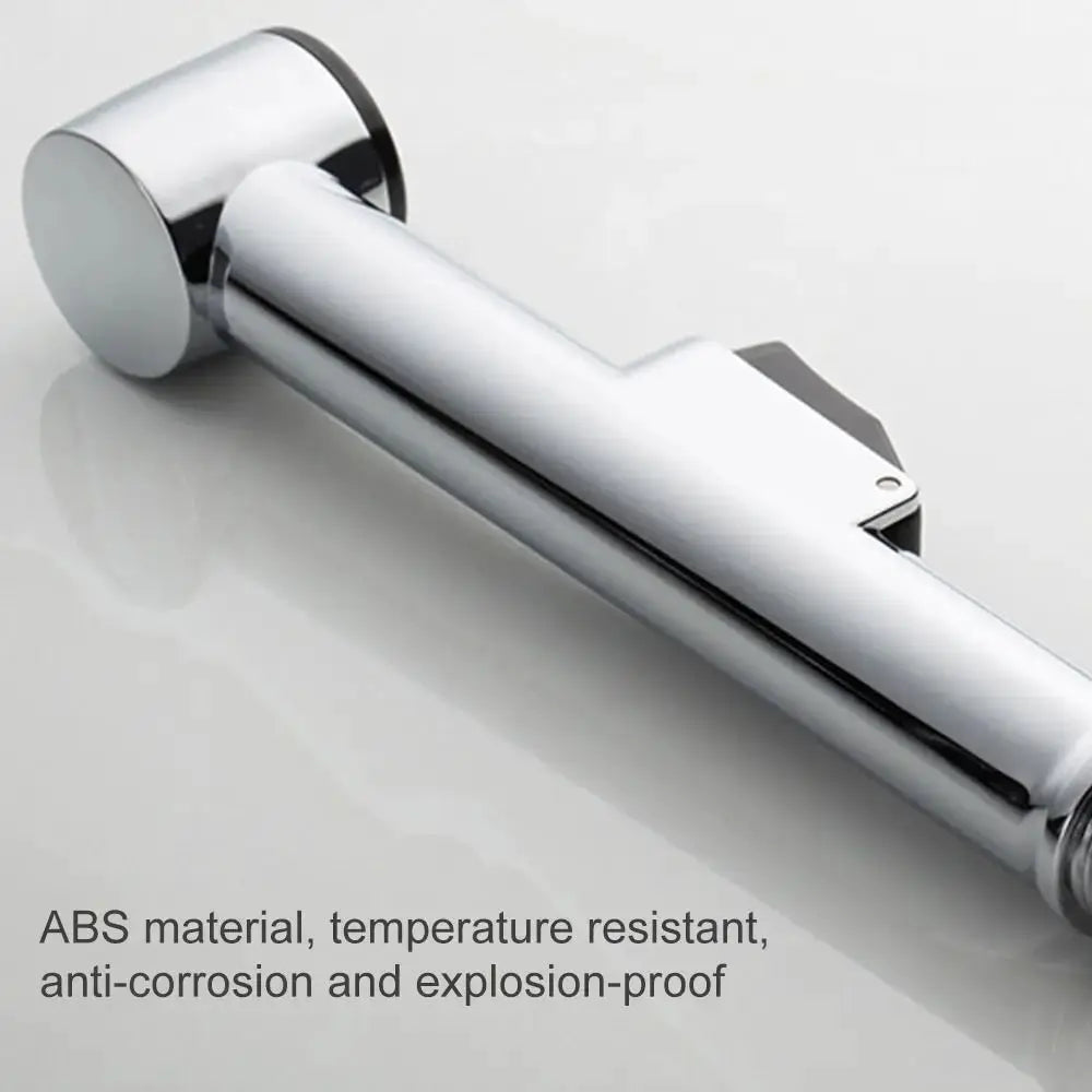 Handheld stainless steel shower spray head for bidet, adjustable spray