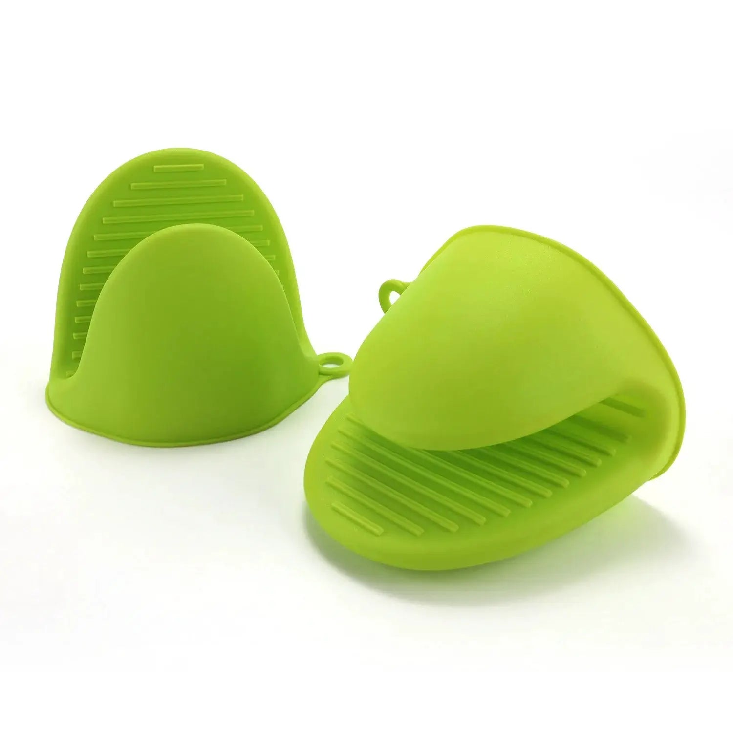 Silicone Heat Resistant Oven Gloves For Microwave And Baking Ovens Thickened Construction