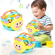 Baby Soft Teething Toys For Newborns Sensory Teether Rattle Grasping Ball For Infant Development Safe Silicone Toy