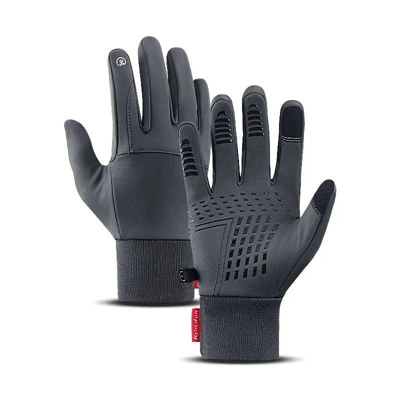 Winter Outdoor Running Gloves For Men And Women Warm Full Finger Touchscreen Sports Gloves For Outdoor Fitness
