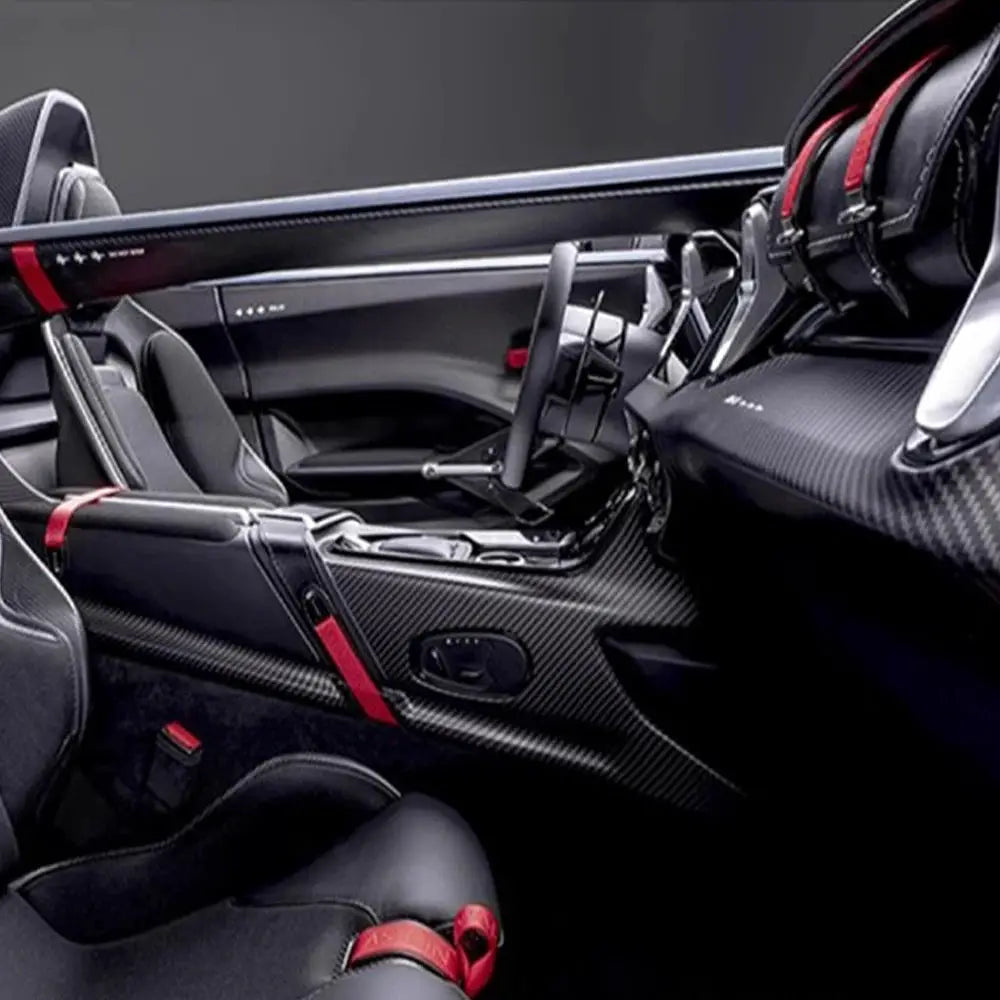 Simples Market 3D carbon fiber black vinyl wrap for cars and motorcycles, adhesive PVC film