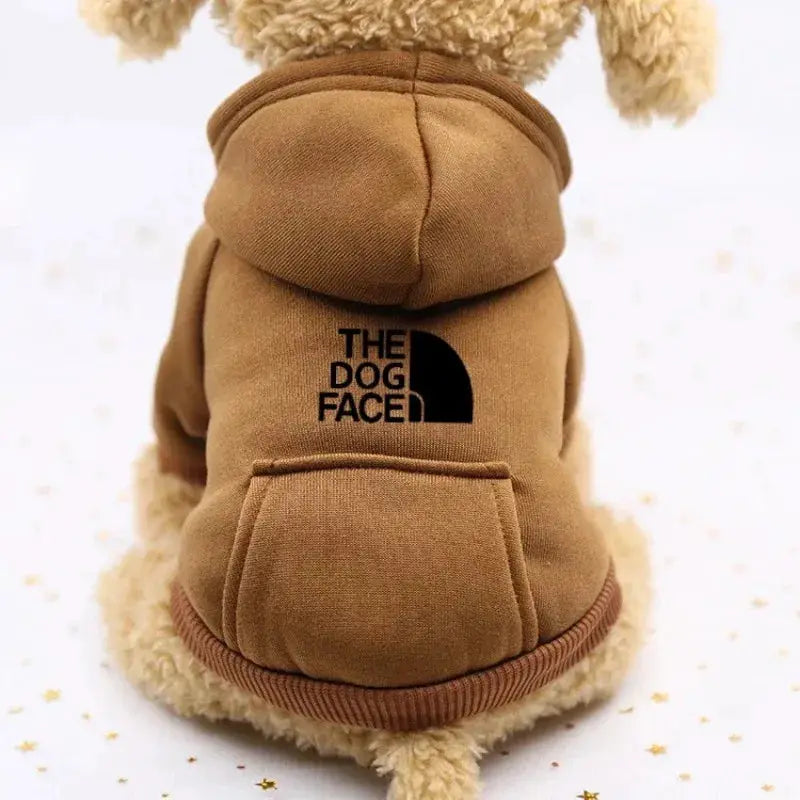 Autumn And Winter Cowboy Pocket Pet Sweater For Dogs And Cats Cozy Warm Two Legged Windbreaker Style