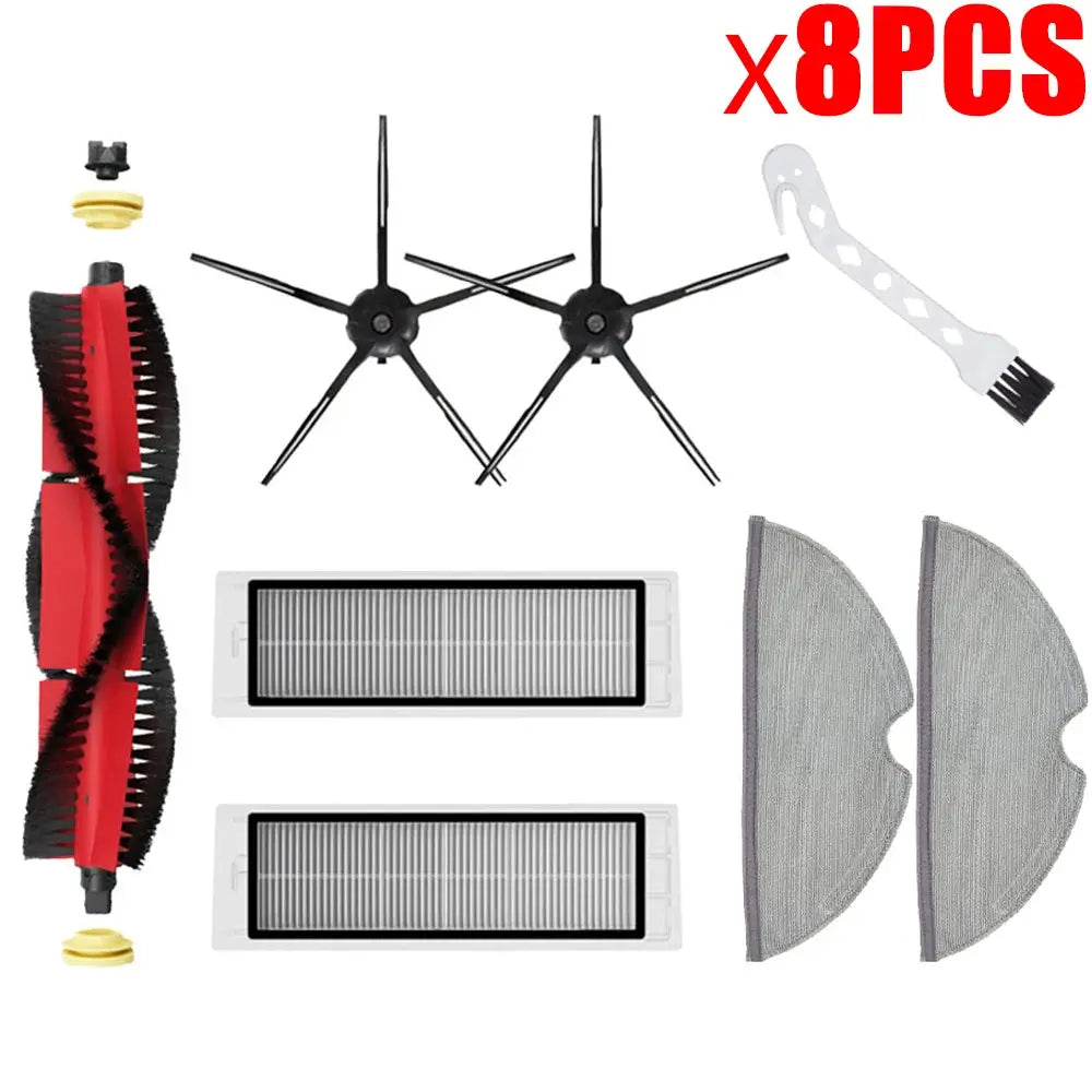 Xiaomi Roborock S5 Max S6 S6 MaxV Vacuum Cleaner Replacement Kit Roller Brush HEPA Filter Mop Cloth Spare Parts