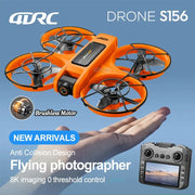 S156 RC Drone 2.4G 5G WiFi Professional Aerial Photography QuadCopter with Dual HD Camera GPS Brushless Motor Gift