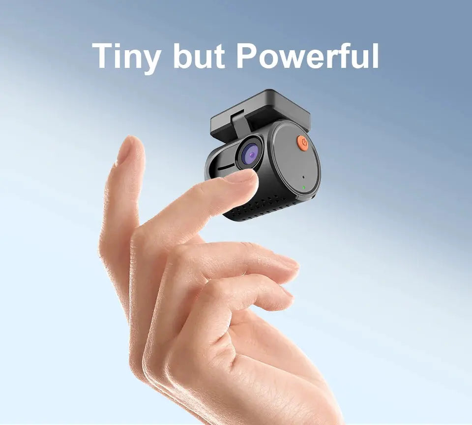 Simples Market 2K dash camera for cars, compact black mini DVR