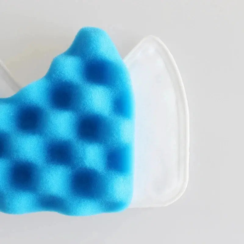 Blue sponge filter with clear dust filter for Samsung vacuum cleaners.