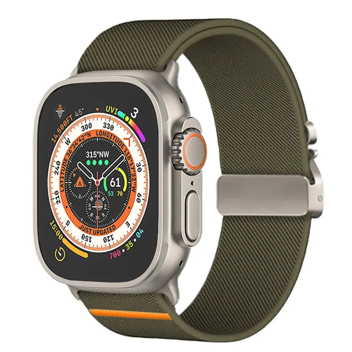 Parachute Nylon Strap for Apple Watch Band 46mm Ultra 3 2 49mm 44mm 42mm 40mm 45mm 41mm Bracelet IWatch Series 11 10 9 8 7 6 SE