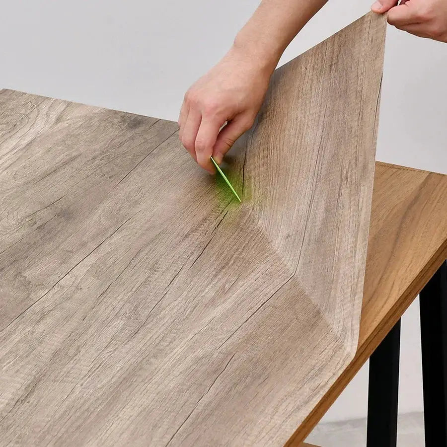 NovaWood PVC Waterproof Self Adhesive Wallpaper Roll Realistic Wood Grain Vinyl For Furniture Cabinets And DIY Decor