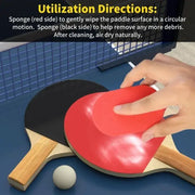 Table Tennis Cleaning Brush Rubber Sponge Eraser For Racket Cleaner And Racket Care Accessories