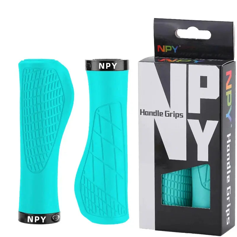Lock On Bicycle Handlebar Grips 22.2mm Mountain Bike Non Slip Soft Rubber MTB Cuffs Aluminum Handle Cover
