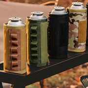 Outdoor Camping Gas Can Protective Cover Tactical Fuel Cylinder Sleeve Anti Fall Protection