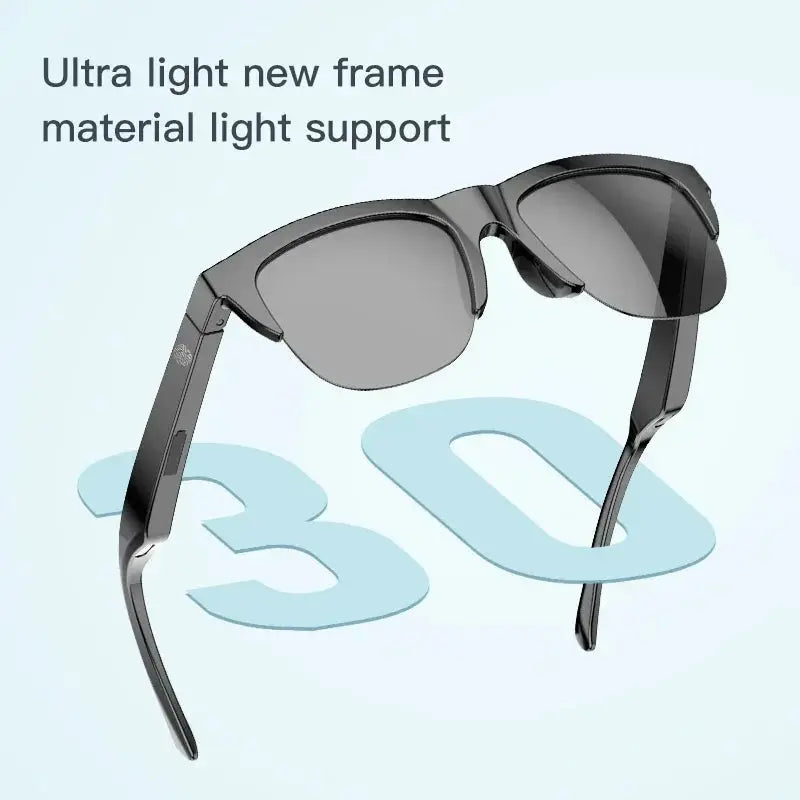 GlareTech Smart Bluetooth Sunglasses V5 3 With Seamless Calls UV Protection And Anti Touch Control
