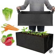 Square Felt Growing Bucket Grow Bag for Vegetables and Plants Non Woven Felt Garden Bag Multi Functional