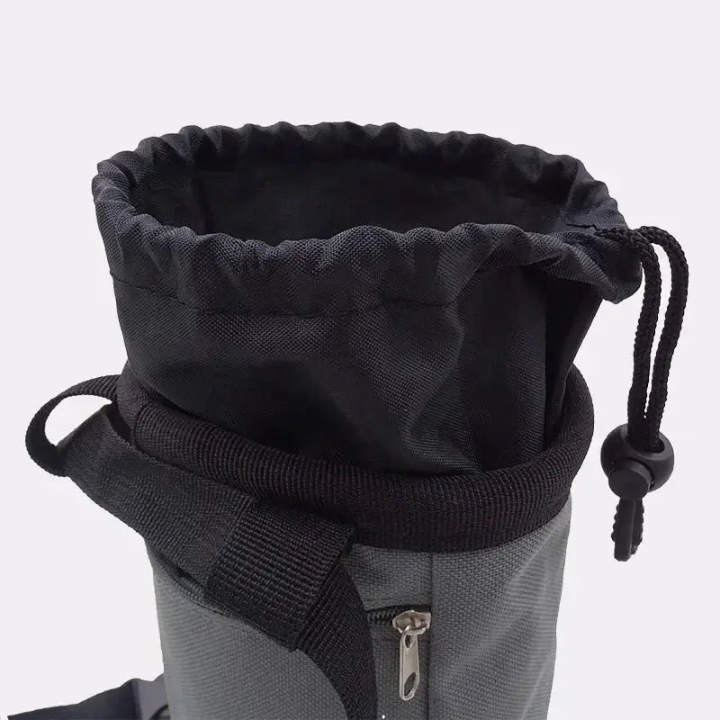 Magnesia Sack Chalk Bag With Waterproof Pocket For Rock Climbing Outdoor Bouldering And Weight Lifting