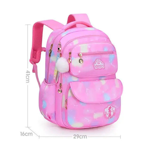 Pink Kawaii School Backpack - Simples Market