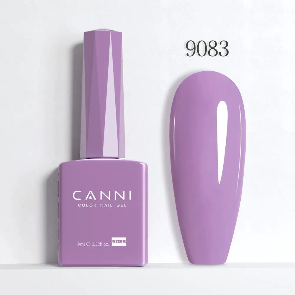 Canni Hema Free Nail Gel Polish Christmas Red Collection Semi Permanent 9ml Long Lasting Shine