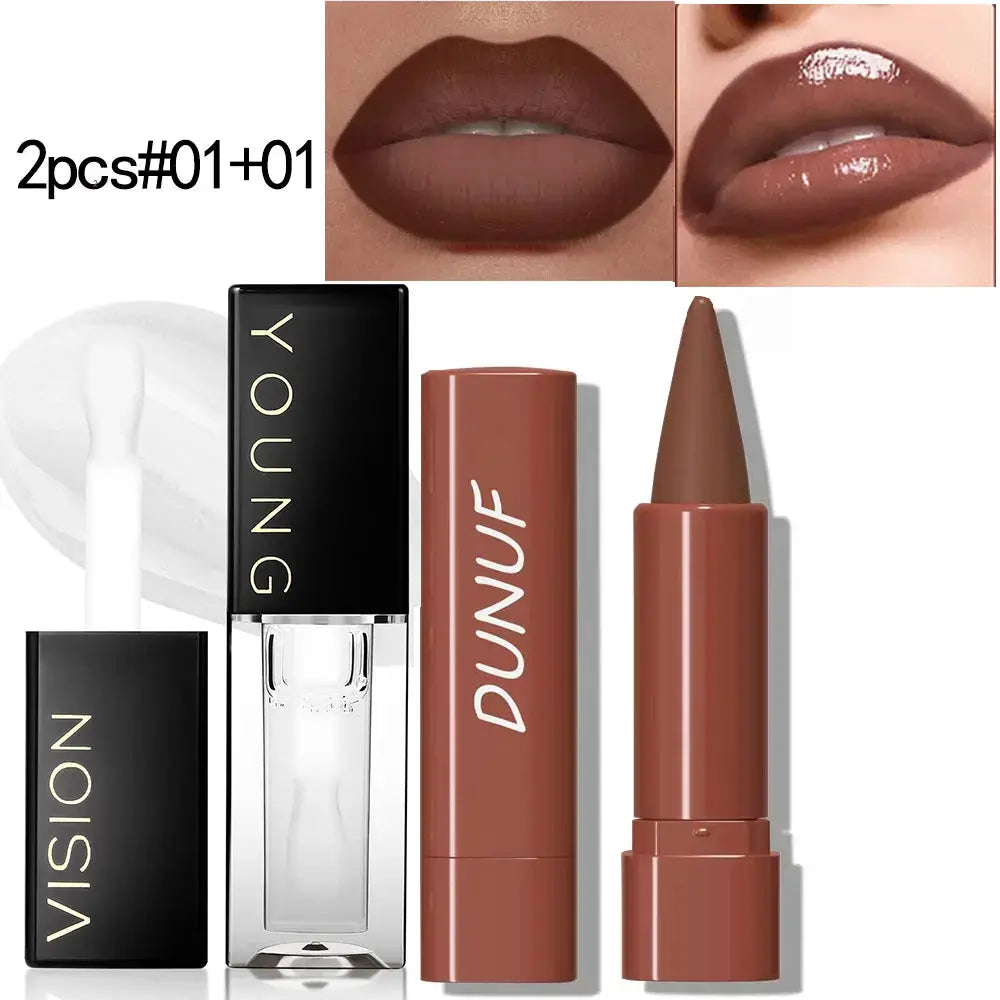Brand Nam Gradient Lip Liner Pen Matte Velvet Finish For Precise Long Lasting Lip Definition