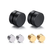 Mens Magnetic Stainless Steel Hip Hop False Earrings Personalized Non Piercing Accessory