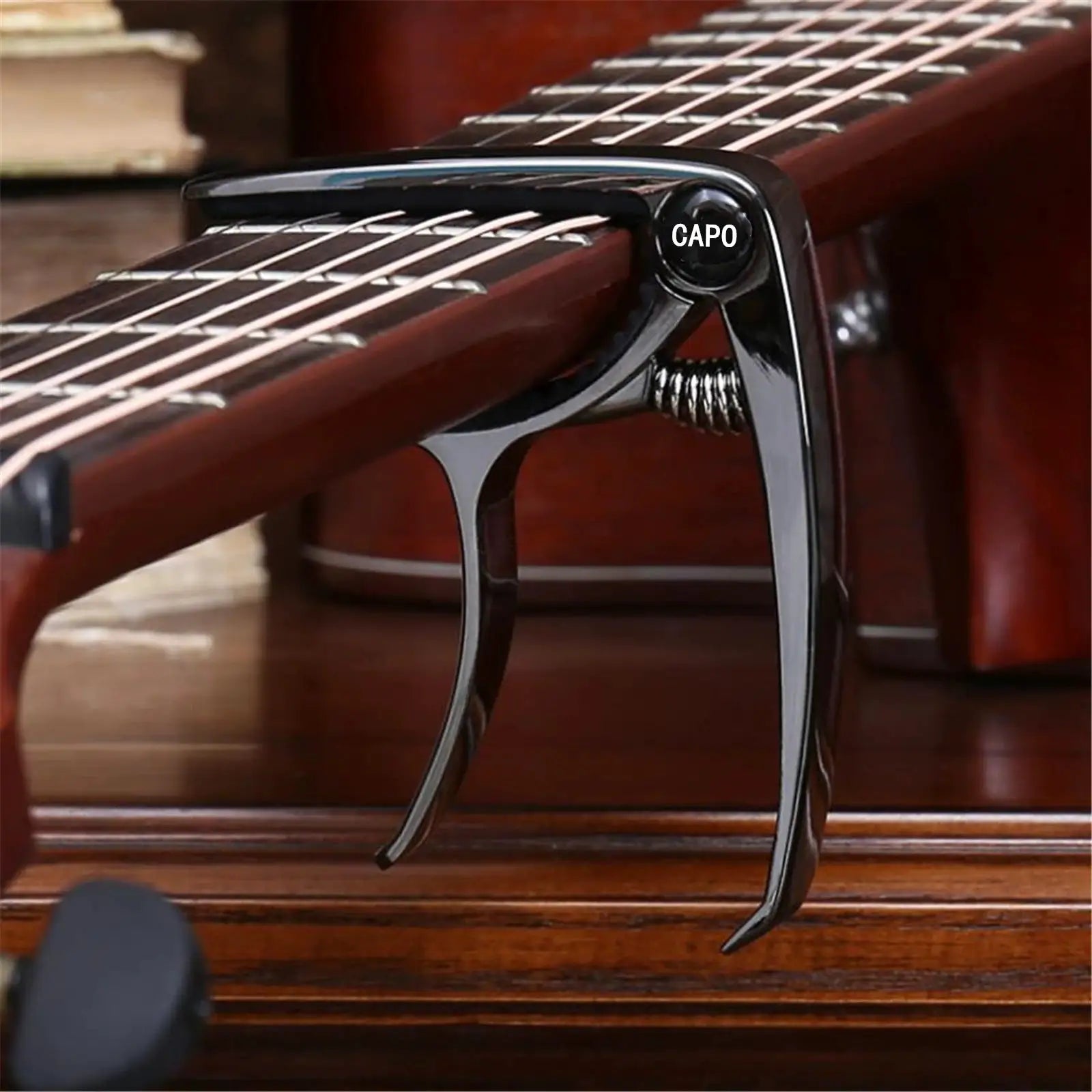 Aluminum Alloy Guitar Capo Professional Key Change Clamp For Acoustic And Electric Guitars