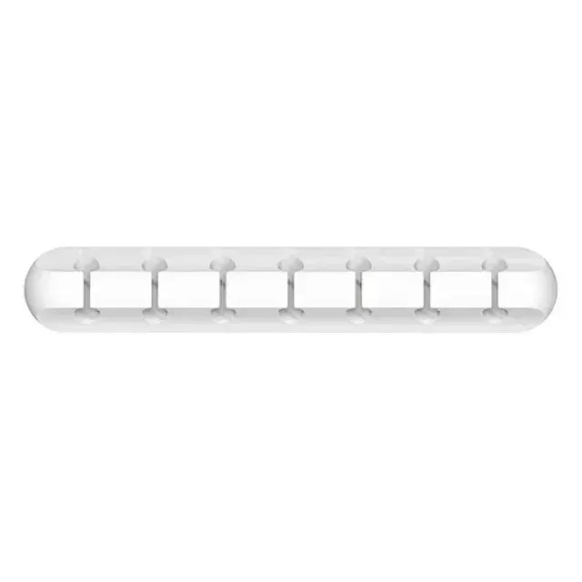 FlexGuard Silicone USB Cable Winder and Wire Organizer with Self Adhesive Clips for Mouse Keyboard Headset iPhone Huawei