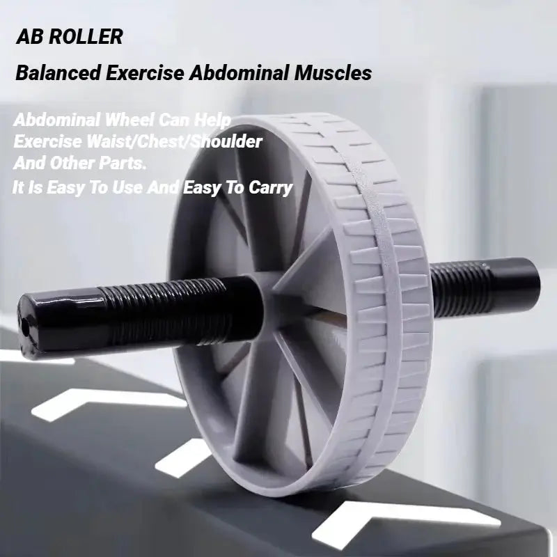 Abdominal Wheel Exercise Roller With Non Slip Grip For Core Strength Training Home Fitness Equipment Silent Operation