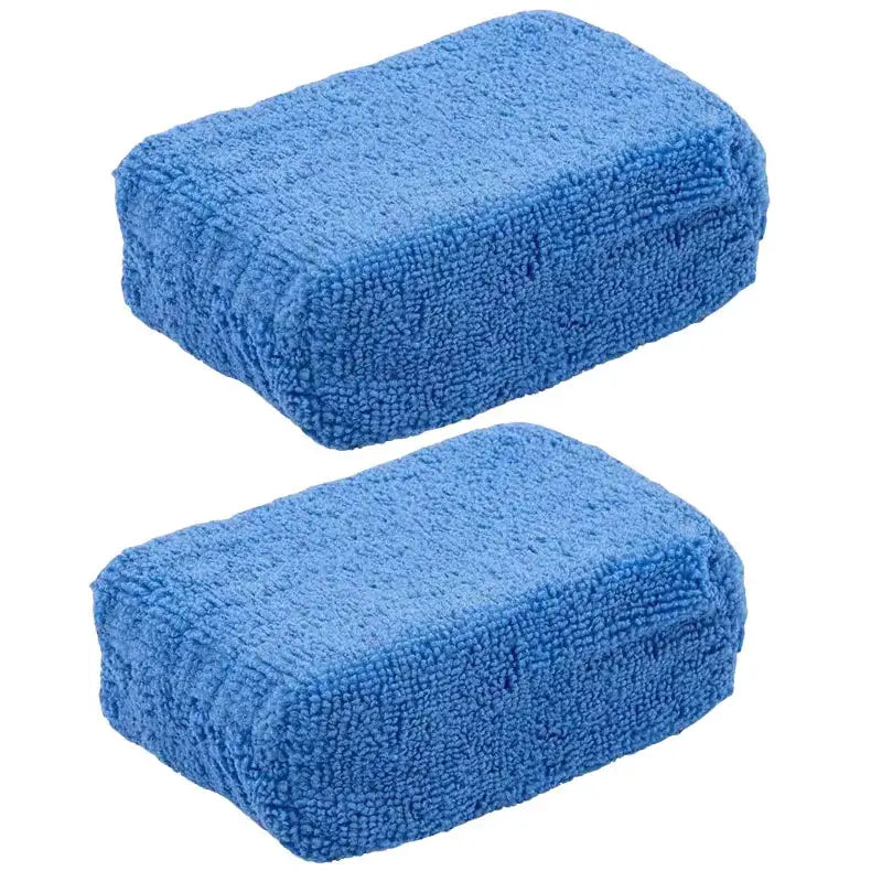 GlossPro Car Wax Applicator Pads Soft Microfiber Polishing Sponges For Flawless Detailing