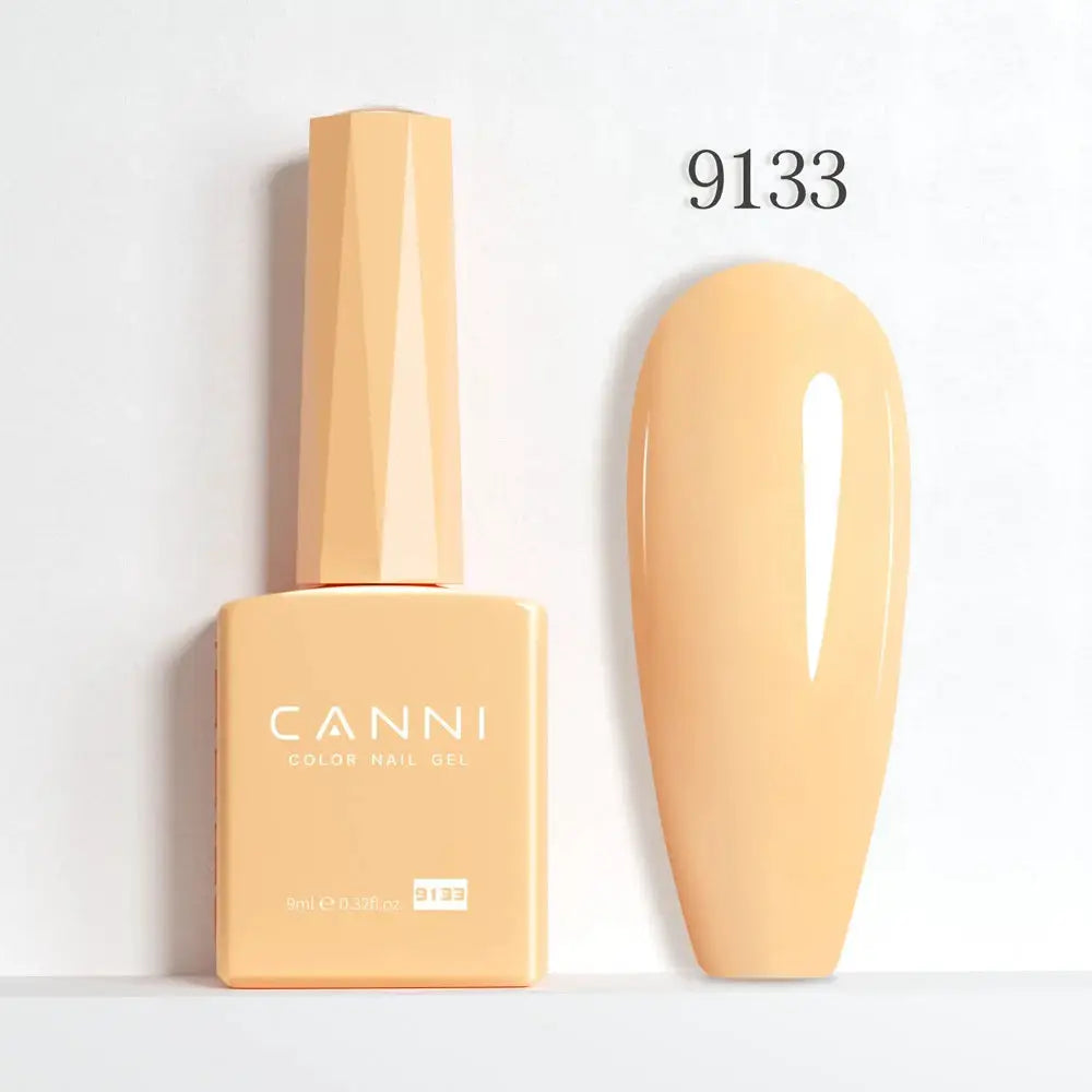 Canni Hema Free Nail Gel Polish Christmas Red Collection Semi Permanent 9ml Long Lasting Shine
