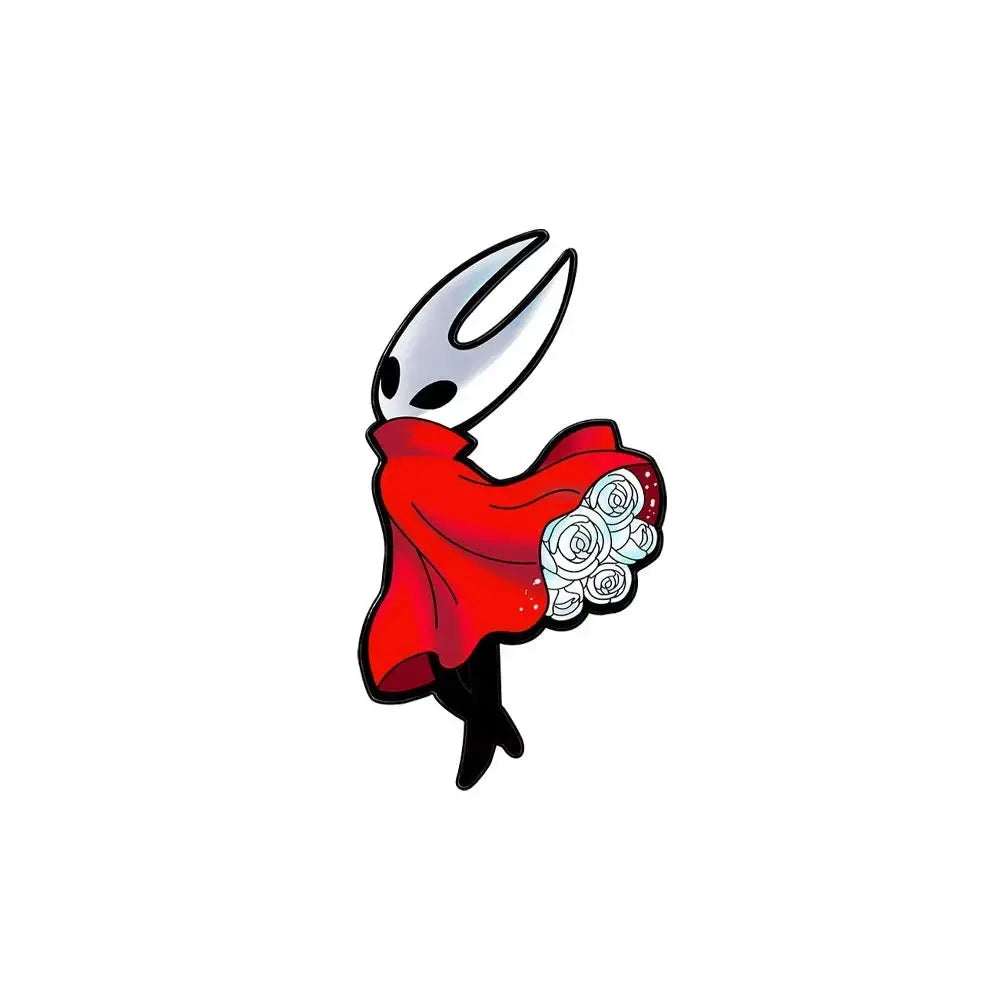 Hollow Knight Enamel Brooch Pin For Backpacks Clothing Hats Lapel Unisex Fashion Jewelry Accessory Souvenir Gift