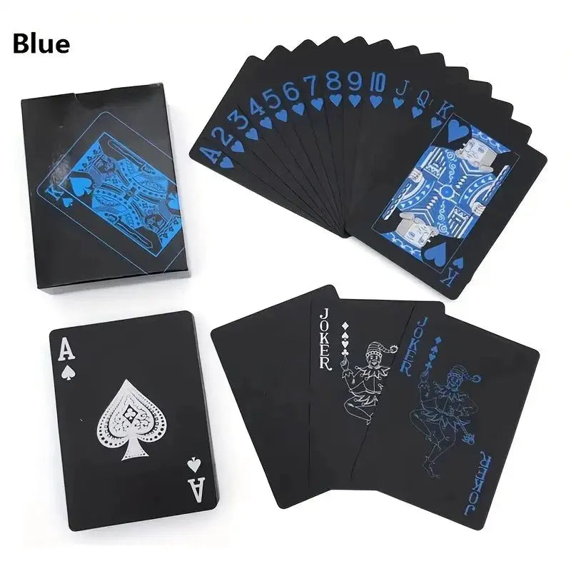 Waterproof PVC Illusionist Poker Cards Durable Aesthetically Enhanced Design For Game Nights And Casino Parties