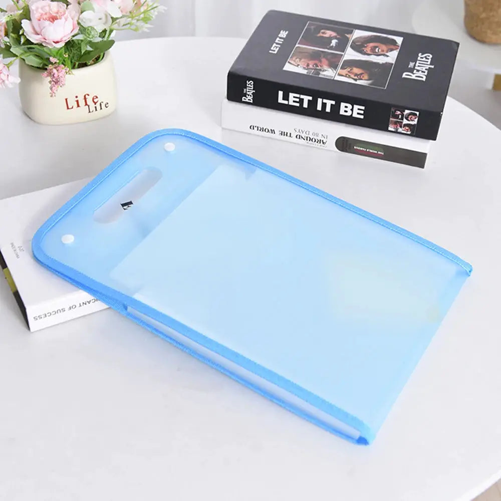 A4 Large Capacity Handheld Organ Bag Folder For Exam Papers And Tickets 13 Layer File Classification Storage Bag