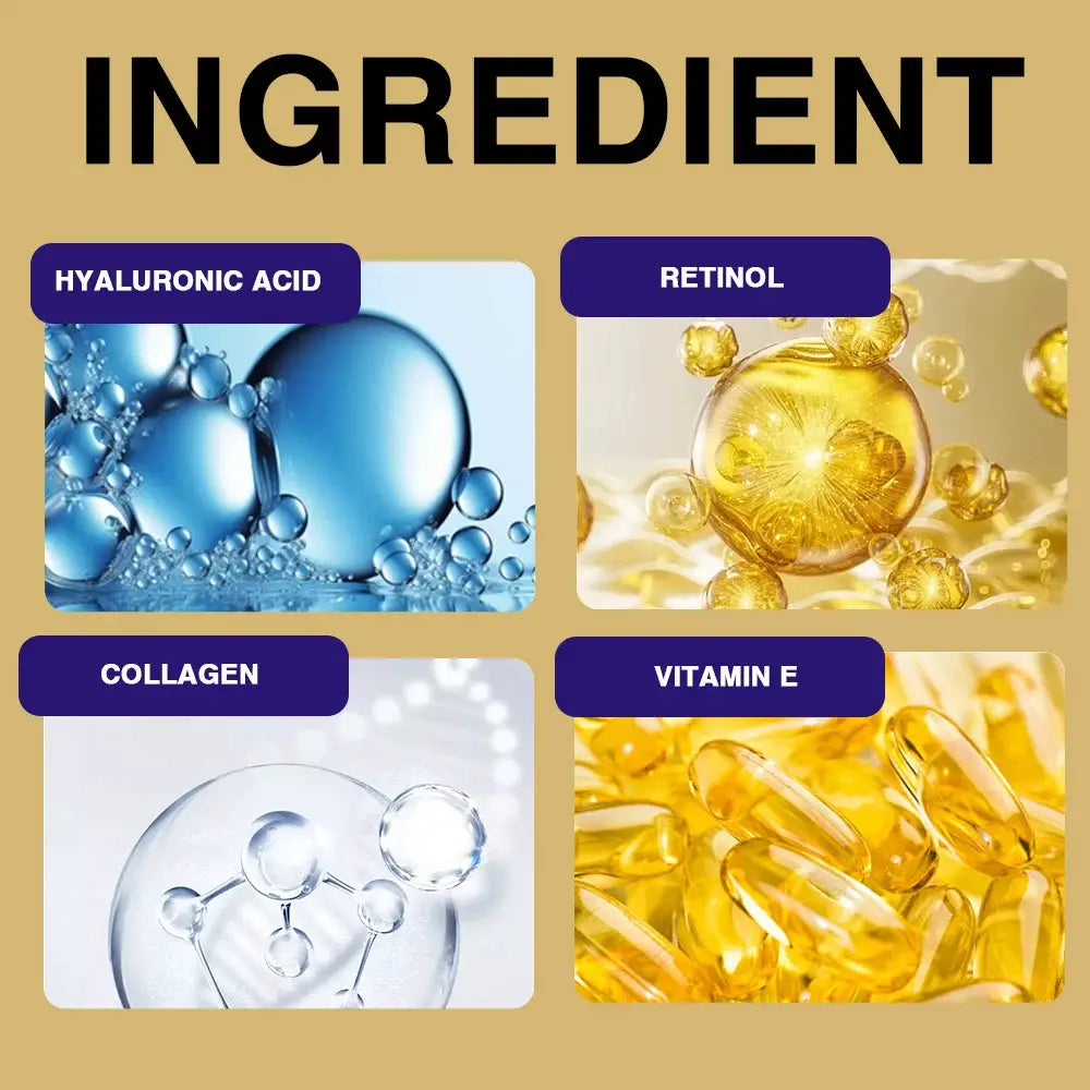 Collagen Peptide Anti Aging Serum For Face Skin Brightening Reduces Fine Lines And Wrinkles Heals And Repairs Skin