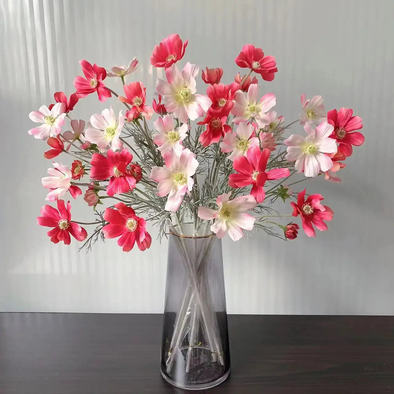 60cm Silk Artificial Chamomile Daisy White Flower For Home Decor Wedding Centerpiece Party Diy Bouquet 1 Piece