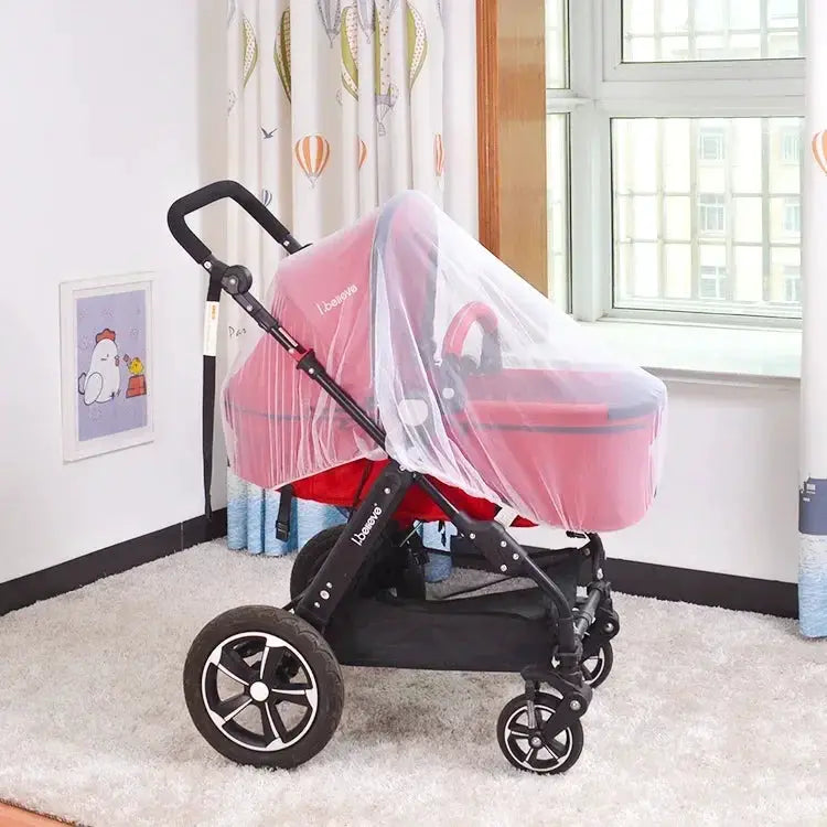Baby Stroller Mosquito Net Insect Shield For Summer Pram Pushchair Cart Infants Protection Mesh Accessories