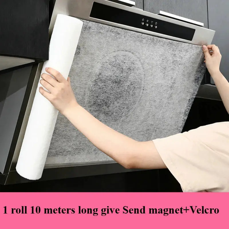 Disposable Nonwoven Oil Filter Paper For Cooker Hood And Extractor Fan Grease Filter 5 To 10M