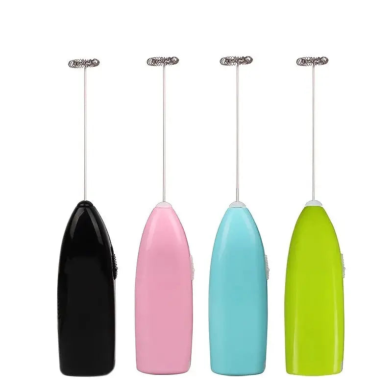 Handheld Electric Egg Beater Milk Frother Battery Powered Coffee Mixer Milk Foamer Kitchen Tool
