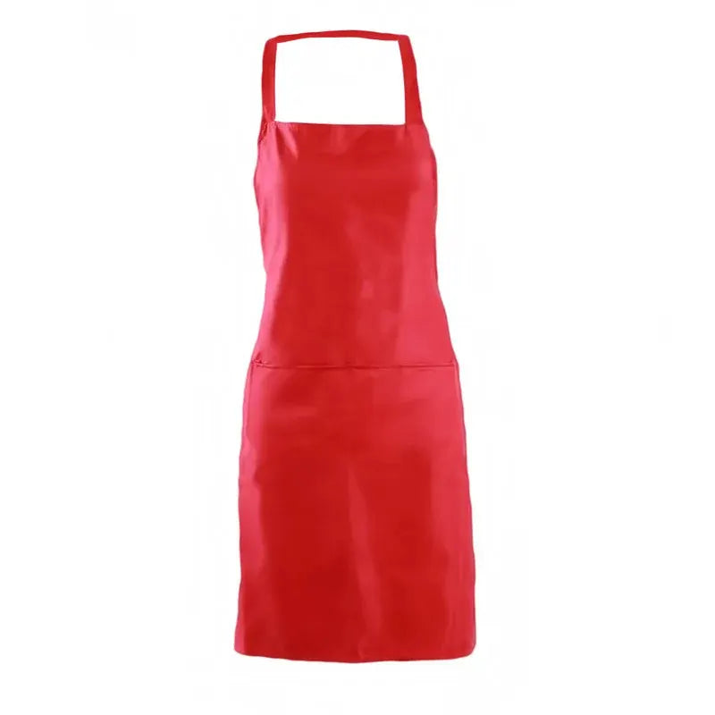 ChefGuard Adjustable Unisex Waterproof Polyester Cooking Apron With Pockets For Kitchen And Barbecue