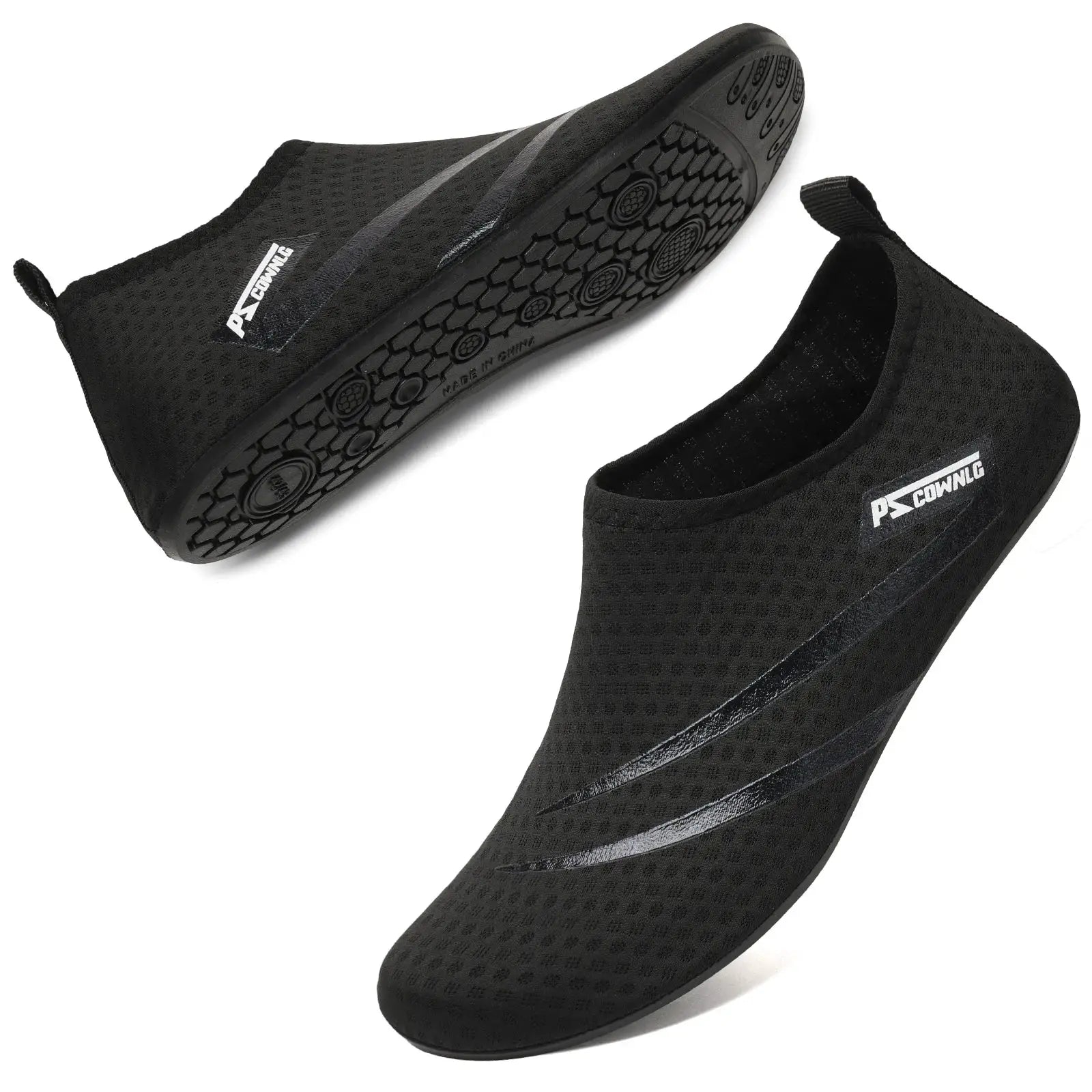 AquaStride Barefoot Water Sports Shoes Quick Dry Slip On For Men And Women Breathable Lightweight Swim Footwear