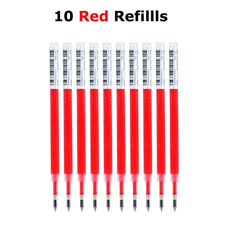 KACO gel pen refills, red ink, 10-pack