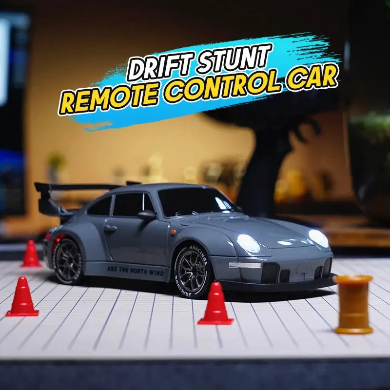 1:24 Scale RC Drift Car Remote Control With 2.4G Radio High Speed Model Vehicle For Boys And Kids Gifts