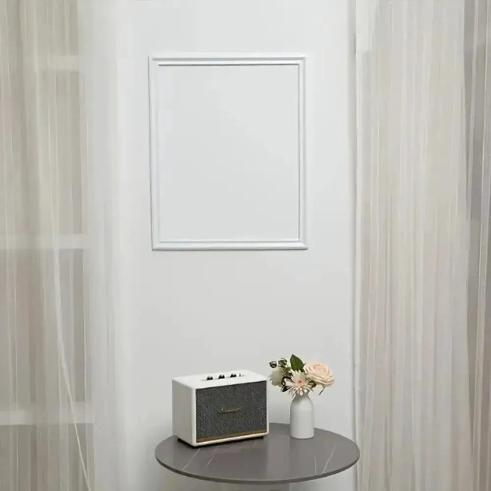 White self-adhesive PVC decorative strip by Simples Market, 1m roll for walls, floors, cabinets