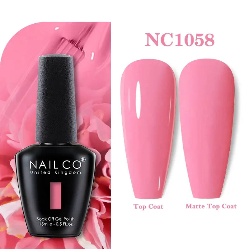 NAILCO 283 Colors Gel Nail Polish Kit Ultra Long Lasting UV Gel Varnish With 30 Day Shine