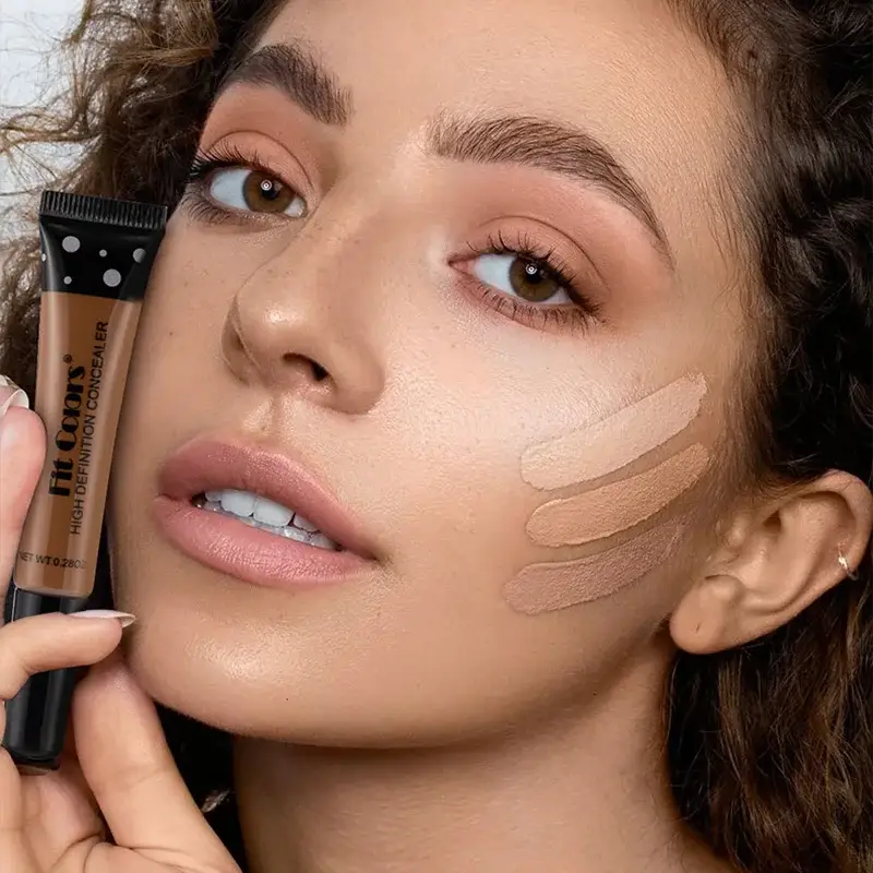 DermaGlow Six Color Concealer Nourishing Liquid Foundation For Dark Circles Full Coverage Suitable For All Skin Types