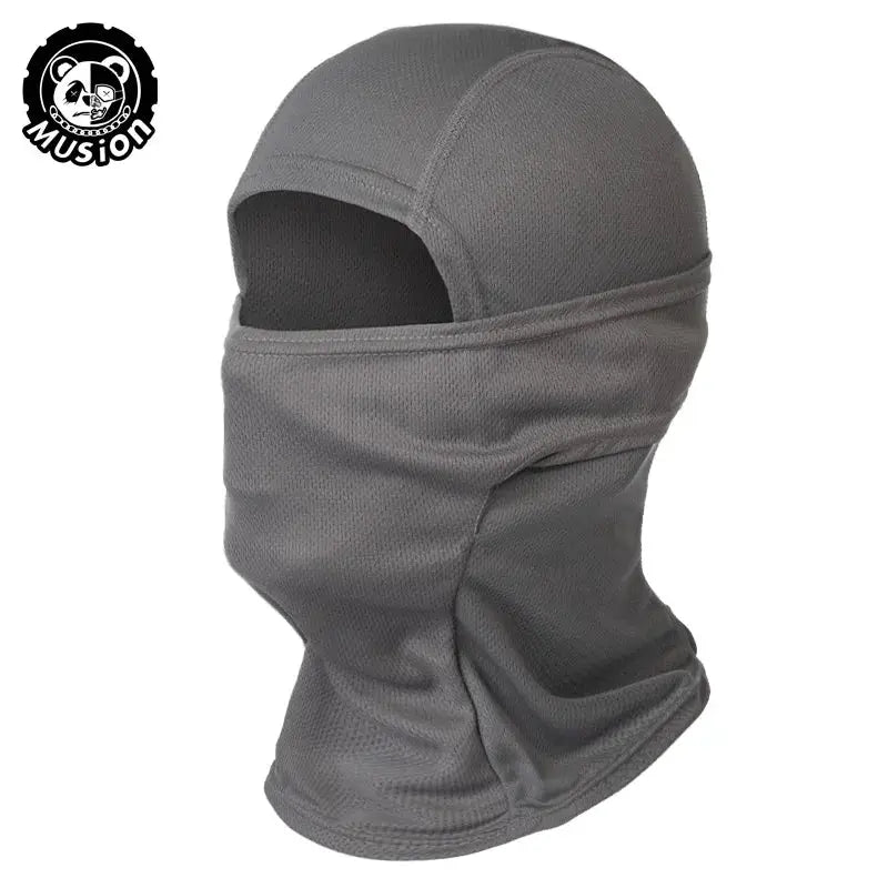 VeloGuard Motorcycle Balaclava Full Face Mask With Breathable Mesh For UV Sun Protection While Cycling