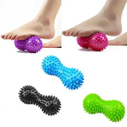 Peanut Massage Ball Spiky PVC Deep Tissue Ball For Muscle Pain Relief Stress Relief Foot Massage And Relaxation