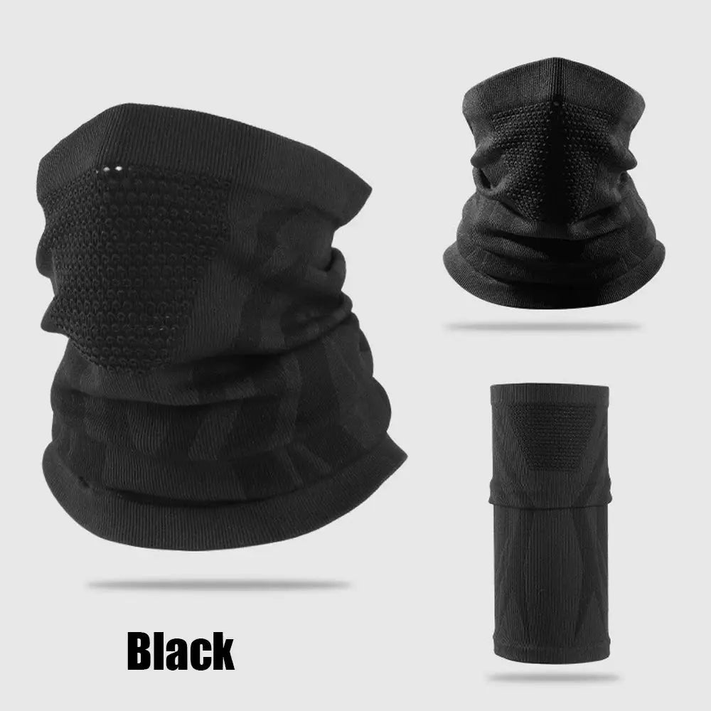 Winter Warm Skiing Mask Neck Gaiter Unisex Elastic Breathable Cycling Running Motorcycle Mask For Outdoor Sports