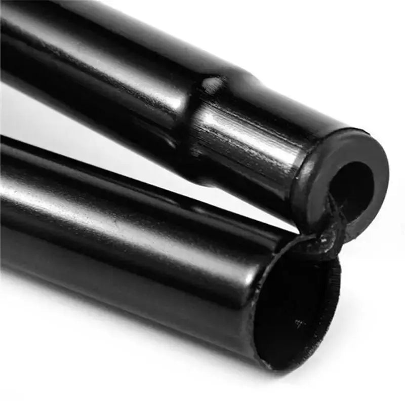 Telescopic trekking poles Simples Market, black aluminum folding cane, 2-pack